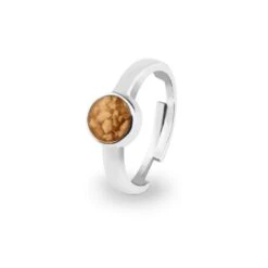 Multisize Round Memorial Ashes Ring -Inscripture EW R 321 ORANGE Ashes Ring Ashes Jewellery 1000x1000 1