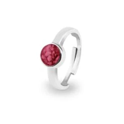 Multisize Round Memorial Ashes Ring -Inscripture EW R 321 RED Ashes Ring Ashes Jewellery 1000x1000 1