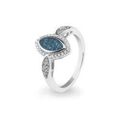 Marquise Memorial Ashes Ring 21 Marquise Memorial Ashes Ring -Inscripture EW R 334 Blue Ashes Ring Ashes Jewellery 1000x1000 1