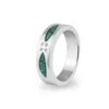Unisex Four Together Memorial Ashes Ring -Inscripture EW R 336 Aqua 2000x2000px 1000x1000 1