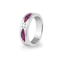 Unisex Four Together Memorial Ashes Ring 20 Unisex Four Together Memorial Ashes Ring -Inscripture EW R 336 Violet Ashes Ring Ashes Jewellery 1000x1000 1
