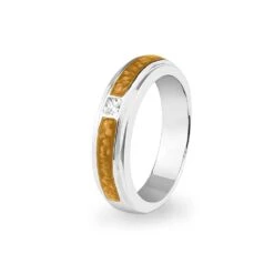 Unisex Remembrance Memorial Ashes Ring -Inscripture EW R 337 Orange Ashes Ring Ashes Jewellery 1000x1000 1