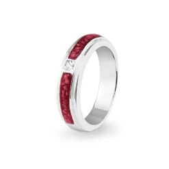Unisex Remembrance Memorial Ashes Ring -Inscripture EW R 337 Red Ashes Ring Ashes Jewellery 1000x1000 1