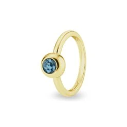 Rondure Memorial Ashes Ring -Inscripture EW R 356 YG BLUE Gold Ashes Ring Ashes Jewellery 1000x1000 1