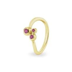 Rondure Array Triple Memorial Ashes Ring -Inscripture EW R 359 YG VIOLET Gold Ashes Ring Ashes Jewellery 1000x1000 1
