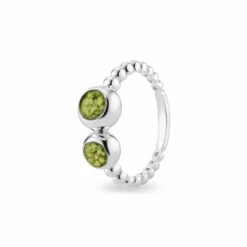 Rondure Double Array Bubble Band Memorial Ashes Ring -Inscripture EW R 361 SSWG GREEN Ashes Ring Ashes Jewellery 1000x1000 1