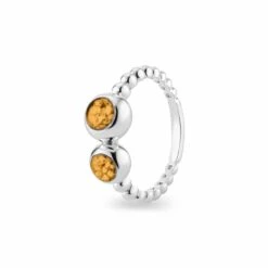 Rondure Double Array Bubble Band Memorial Ashes Ring -Inscripture EW R 361 SSWG ORANGE Ashes Ring Ashes Jewellery 1000x1000 1