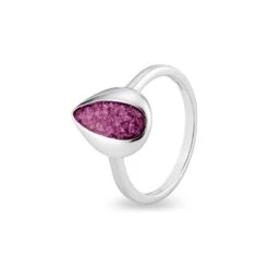 Rondure Teardrop Memorial Ashes Ring -Inscripture EW R 362 SSWG VIOLET Ashes Ring Ashes Jewellery 1000x1000 1
