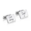 Handwriting Cufflinks 1 Handwriting Cufflinks -Inscripture Flat Cufflinks 1 1000x1000 1