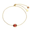 Gold Birthstone Bracelet 2 Gold Birthstone Bracelet -Inscripture Gif 2