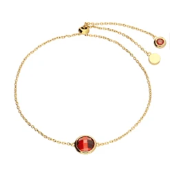 Gold Birthstone Bracelet