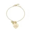 Gold Leaf Duo Handwriting Bracelet 1 Gold Leaf Duo Handwriting Bracelet -Inscripture Gold Leaf Duo Bracelet 45351 1 1000x1000 1