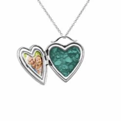 Shining Star Heart Shaped Sterling Silver Memorial Ashes Locket -Inscripture HeartPendant Bar Aqua Ashes Locket Ashes Jewellery 5 1000x1000 1