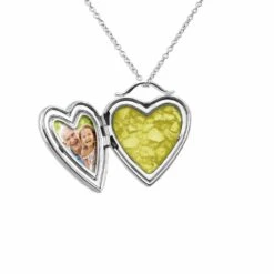 Always On My Mind Heart Shaped Sterling Silver Memorial Ashes Locket -Inscripture HeartPendant Bar Yellow Ashes Locket Ashes Jewellery 1000x1000 1