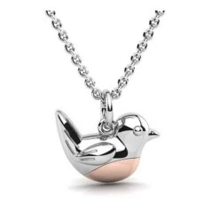 Inscripture 23 Sterling Silver Robin Necklace