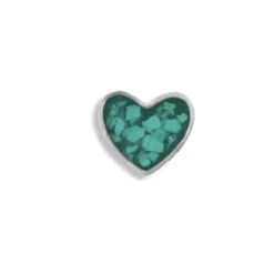 Large Heart Memorial Ashes Element For Glass Locket -Inscripture Large Heart 2000x2000px Aqua Ashes Element Ashes Locket Ashes Jewellery