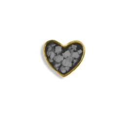 Large Heart Memorial Ashes Element For Glass Locket -Inscripture Large Heart 2000x2000px Black Gold Ashes Element Ashes Locket Ashes Jewellery