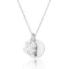 Lucky Clover Disc Handprint Or Footprint Necklace 2 Lucky Clover Disc Handprint Or Footprint Necklace -Inscripture Lucky Clover Disc Necklace 38 1000x1000 1