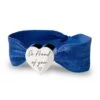 Silver Stretch Handwriting Bracelet -Inscripture Navy Stretch 1000x1000 1