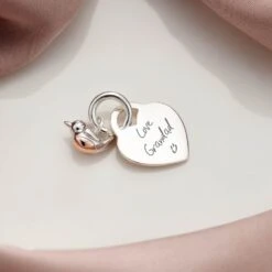 Robin Handwriting Charm -Inscripture Robin Heart Charm 1 1000x1000 1