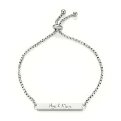 Inscripture 35 Silver Slider Handwriting Bracelet