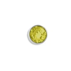 Small Round Memorial Ashes Element For Glass Locket -Inscripture Small Circle 2000x2000px Yellow Ashes Element Ashes Locket Ashes Jewellery