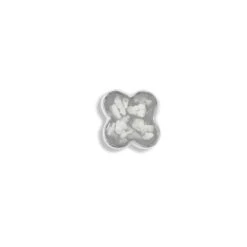 Small Clover Memorial Ashes Element For Glass Locket 18 Small Clover Memorial Ashes Element For Glass Locket -Inscripture Small Clover 2000x2000px White Ashes Element Ashes Locket Ashes Jewellery