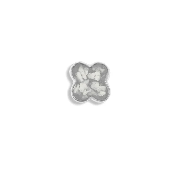 Small Clover Memorial Ashes Element For Glass Locket 5 Small Clover Memorial Ashes Element For Glass Locket - Image 3