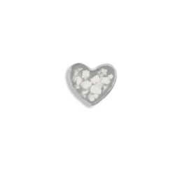 Small Heart Memorial Ashes Element For Glass Locket -Inscripture Small Heart 2000x2000px white Ashes Element Ashes Locket Ashes Jewellery
