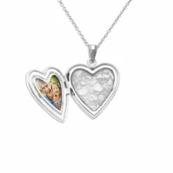 Dad Heart Shaped Sterling Silver Memorial Ashes Locket -Inscripture White Ashes Locket Ashes Jewellery 1000x1000 2