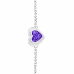 Revere Memorial Ashes Bracelet 18 Revere Memorial Ashes Bracelet -Inscripture ew b 510 sswg purple Ashes Bracelet Ashes Jewellery 1000x1000 1