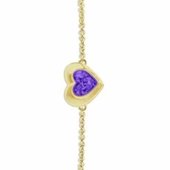 Revere Memorial Ashes Bracelet 28 Revere Memorial Ashes Bracelet -Inscripture ew b 510 yg purple Gold Ashes Bracelet Ashes Jewellery 1000x1000 1