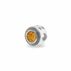 Circle Memorial Ashes Charm Bead -Inscripture ew cb 405 sswg orange a402ca34 0963 4bd4 9f97 96df503f605d 1000x1000 1