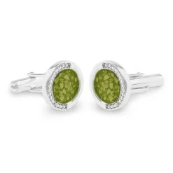 Mens Fancy Round Memorial Ashes Cufflinks 24 Mens Fancy Round Memorial Ashes Cufflinks -Inscripture ew cl 604 sswg green Ashes Cufflinks Ashes Jewellery 1000x1000 1
