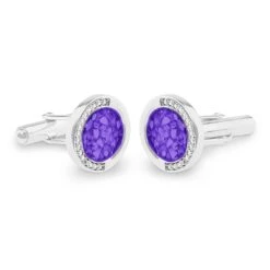Mens Fancy Round Memorial Ashes Cufflinks 21 Mens Fancy Round Memorial Ashes Cufflinks -Inscripture ew cl 604 sswg purple Ashes Cufflinks Ashes Jewellery 1000x1000 1
