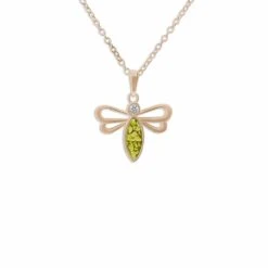 Bee Memorial Ashes Necklace -Inscripture ew p 121 rg yellow Rose Gold Ashes Pendant Ashes Necklace Ashes Jewellery 1000x1000 1