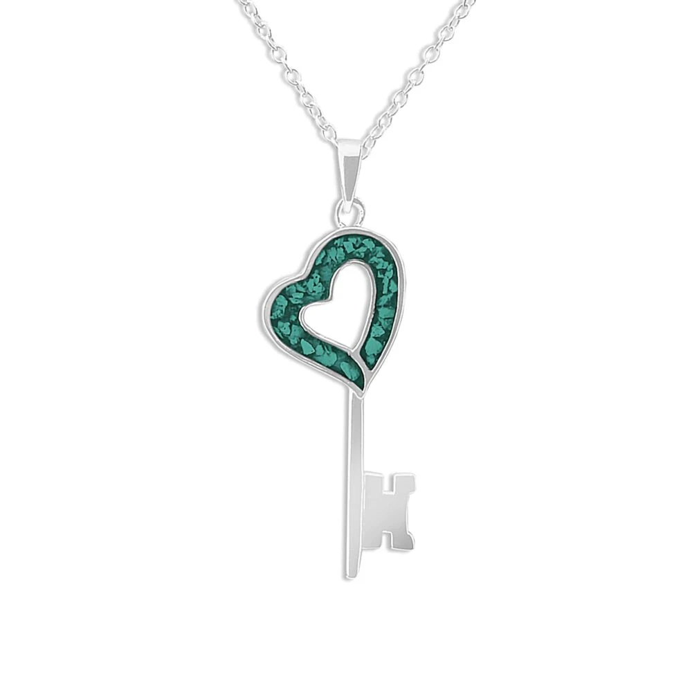 Key Memorial Ashes Necklace 14 Key Memorial Ashes Necklace - Image 12
