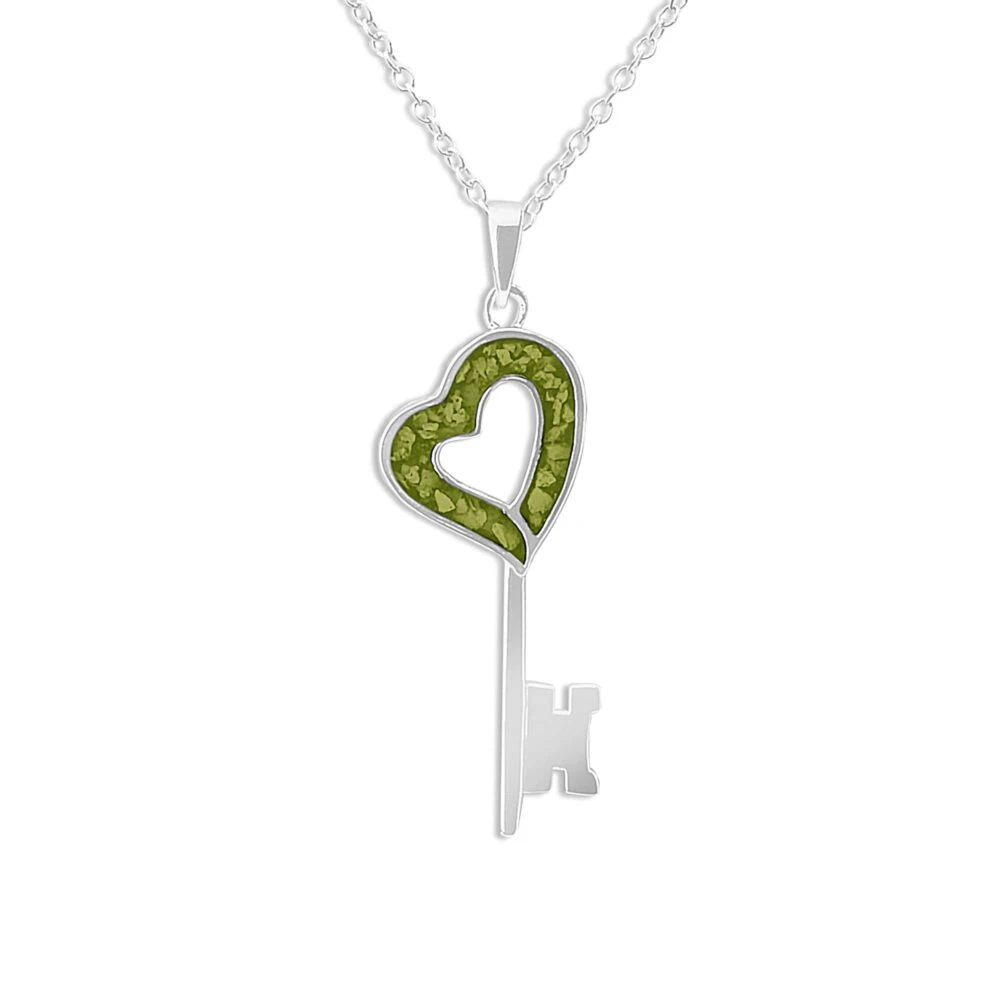 Key Memorial Ashes Necklace 7 Key Memorial Ashes Necklace - Image 5