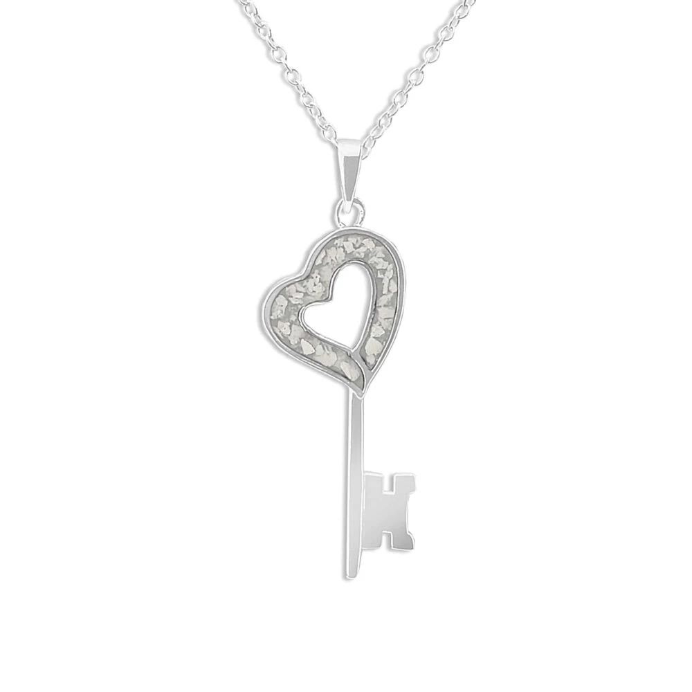 Key Memorial Ashes Necklace 9 Key Memorial Ashes Necklace - Image 7