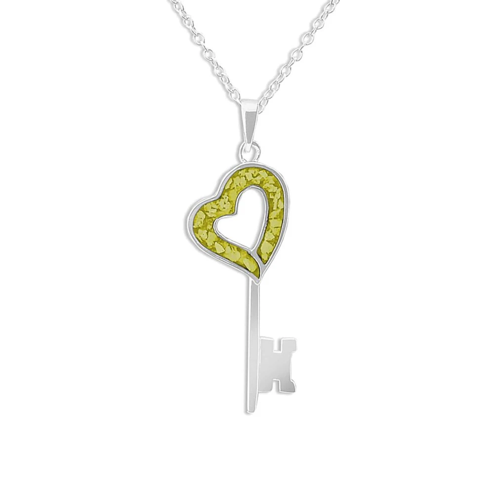 Key Memorial Ashes Necklace 6 Key Memorial Ashes Necklace - Image 4