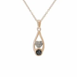Protect Memorial Ashes Necklace -Inscripture ew p 129 rg black Rose Gold Ashes Necklace Ashes Jewellery 1000x1000 1
