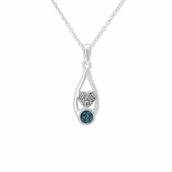 Protect Memorial Ashes Necklace -Inscripture ew p 129 sswg blue Ashes Necklace Ashes Jewellery 1000x1000 1