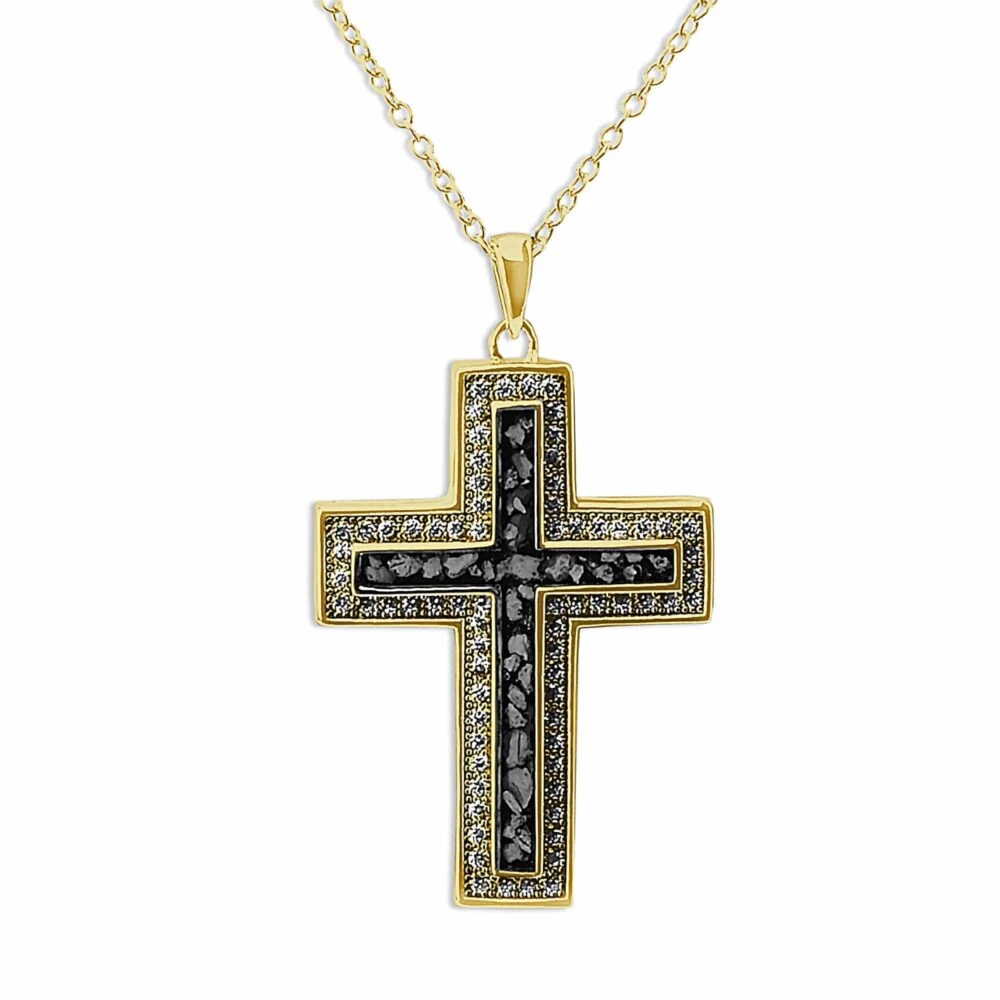 Unisex Cross Memorial Ashes Pendant 16 Unisex Cross Memorial Ashes Pendant - Image 14