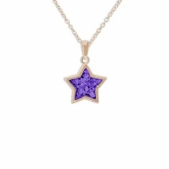 Star Ashes Memorial Necklace -Inscripture ew p 134 rg purple Rose Gold Ashes Necklace Ashes Jewellery 1000x1000 1