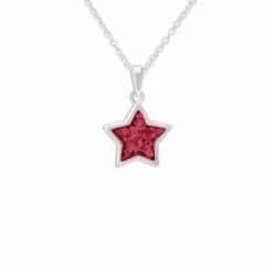 Star Ashes Memorial Necklace -Inscripture ew p 134 sswg red Ashes Necklace Ashes Jewellery 1000x1000 1