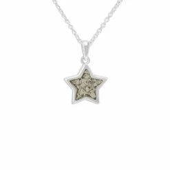 Star Ashes Memorial Necklace -Inscripture ew p 134 sswg transparent Ashes Necklace Ashes Jewellery 1000x1000 1