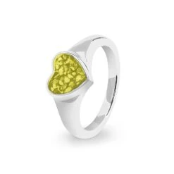 Dearest Memorial Ashes Ring -Inscripture ew r 338 sswg yellow Ashes Ring Ashes Jewellery 1000x1000 1