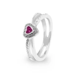 Sweetheart Memorial Ashes Ring -Inscripture ew r 342 sswg violet Ashes Ring Ashes Jewellery 1000x1000 1