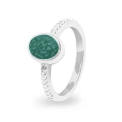 Guard Memorial Ashes Ring -Inscripture ew r 345 sswg aqua Ashes Ring Ashes Jewellery1 1000x1000 1