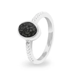 Guard Memorial Ashes Ring -Inscripture ew r 345 sswg black Ashes Ring Ashes Jewellery 1000x1000 1